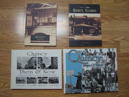 4 Vintage Quincy, Illinois Photo History Books Signed Carl Landrum ETC - £79.93 GBP