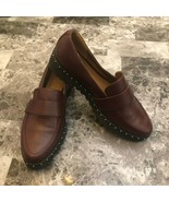 NEW 14th &amp; Union Westley Leah Studded Platform Leather Loafer Women&#39;s SZ... - $19.79