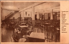 Partial view of Sunday School Rooms of the Lutheran Church VTG Postcard MD (A12) - £5.03 GBP