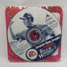 Computer Game Sampler 1999 Tiger Woods PGA Tour Golf Windows 95/98 AOL PC Game - £84.98 GBP