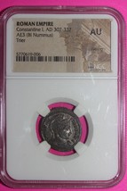 AU Roman Empire Constantine I AD 307-337 AE3 BI Nummus Trier NGC Certified 91 - $129.99