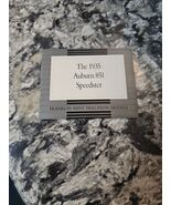 Franklin Mint Brochure 1935 Auburn 851 Speedster Certificate of Authenti... - €5,10 EUR