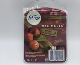 Febreze Wax Melts Limited Edition Fresh-Twist Cranberry, 6 Melts, 2.75 oz - £10.10 GBP