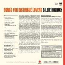 BILLIE HOLIDAY Songs For Distingue Lovers (Limited Transparent Red Vinyl) - LP - £22.32 GBP