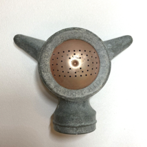 Vintage Thompson Mfg Co Metal Lawn Garden Sprinkler Head with Insert 2 Ears - $19.99