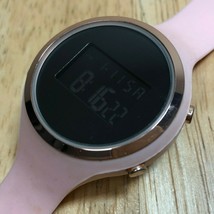 Unbranded Lady Pink Black Reverse LCD Digital Alarm Chrono Watch Hour~Ne... - $9.50