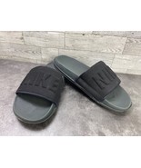 Nike Revive Foam Offcourt Shoes Black 7 M Logo Slip On Casual Slides San... - $26.91 CAD