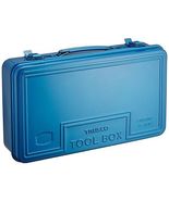 TOYO STEEL Tool Box Trunk Shape T-360 Blue Made in Japan - $66.83