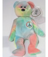 Ty Beanie Baby Peace101# Tush, Mint Tag w/Tag Protector, Tag Errors #PB259 - $26.20 CAD