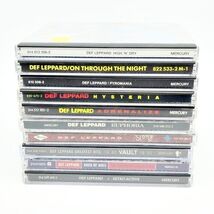 Def Leppard CD Lot Of 10 Adrenalize Euphoria Retro Active High/Dry Slang... - $99.00