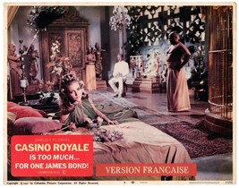 *CASINO ROYALE 1967 Lobby #4 David Niven Is 007 With Joanna Pettet as Mata Bond - £39.96 GBP
