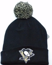 Pittsburgh Penguins Zephyr Colorado Collection Hockey Knit Pom Pom Hat/Beanie - £12.69 GBP