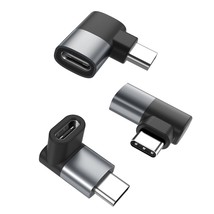 Usb C 90 Degree Adapter 3Pack,Right Angle Usb C Male To Type C 3.2 Gen 2 Female  - £15.14 GBP