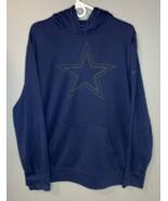 Nike Dallas Cowboys Apparel Therma-Fit Hoodie Size Large - £18.36 GBP