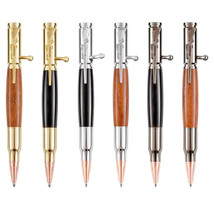 Bolt Action Pen Bullet Pen Metal Material Great Gift For Dad Friend - £7.46 GBP+