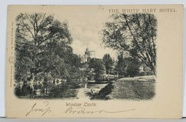 From The White Hart Hotel, Windsor Castle 1903 To Berlin Postcard K18 - $6.95