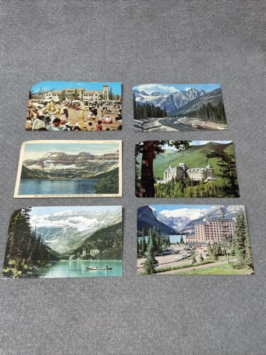 Vintage Lot of 6 Canada England Postcards Paper Ephemera Souvenir KG JD - $9.89