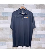 WORX Power Share Tools Employee Golf Tech Polo Shirt Black FootJoy Mens XL - $39.59