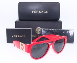 NEW VERSACE MOD. 4401 5309/87 RED/GOLD MEDUSA AUTHENTIC FRAME SUNGLASSES... - £134.56 GBP