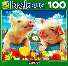 Puzzlebug Piggy Pals - 100 Pieces Jigsaw Puzzle - £8.53 GBP