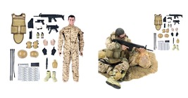 12&#39;&#39;Navy Seals American Military Soldiers Special Forces Army Man Action Figures - £24.74 GBP