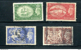 Great Britain 1951 High values Sc 286-6 Used  11781 - £15.64 GBP