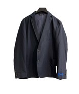 Haggar Blazer Mens L 44-46 Blue Micro Dot Tailored Fit Sports Coat Smart... - $55.33 CAD