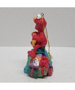 Sesame Workshop Elmo Pile of Presents w/ Nametags Christmas Ornament 2008 - £7.88 GBP