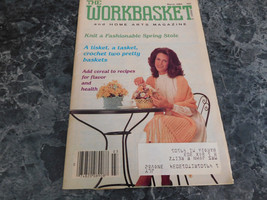 The Workbasket Magazine March 1982 Volume 47 No 5 Jute Tote Bag - £2.35 GBP