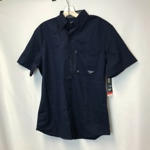 Speedo Men&#39;s Button Up Short Sleeve Shirt (Size Smalll) - £41.72 GBP