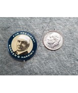 Warren G Harding President Campaign Button Political Pinback Pin Repro - $4.13