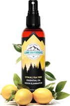Lumi Outdoors Natural Shoe Deodorizer Spray &amp; Odor Eliminator - Fresh Ci... - £16.41 GBP
