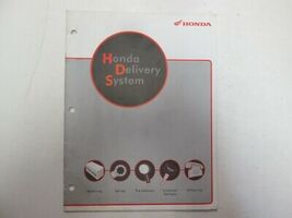 Honda Delivery System Guide Manual FACTORY OEM BOOK MCR 4496-9371 - $7.80