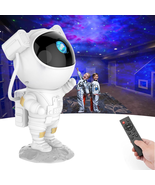 Astronaut Galaxy Starry Projector Light Star Nebula Night Light With Rem... - £40.60 GBP