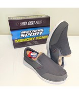 Skechers Men’s Sport Equalizer Persistent Slip-On Sneaker Memory Foam Si... - £31.92 GBP