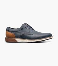 Stacy Adams Phineas Plain Toe Oxford Shoes Navy 25774-410 image 2
