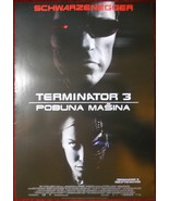 2003 Terminator 3 Rise of the Machines Original Poster Jonathan Mostow S... - £17.70 GBP