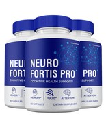 Neuro Fortis Pro Capsules, Supplement for Brain &amp; Cognitive Health  (3 P... - $67.35 CAD