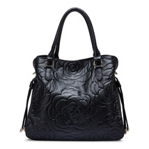 New Sale Fashion Women Shoulder Bag 100% Genuine Leather 5 Colors Lady Handbag S - £79.88 GBP