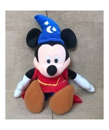 Disney 14 Inch Plush Sorcerers Apprentice Mickey Mouse Stuffed Animal Toy - £9.34 GBP