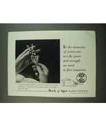 1956 Rock of Ages Monuments Ad - In the memories of yesteryear - £14.55 GBP
