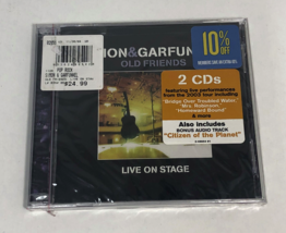 Simon &amp; Garfunkel - Old Friends - Live On Stage (2004, CD) Sealed, Cracked Case - $19.99