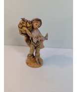 Fontanini Seth Nativity Village Figure 1987 Boy Basket 52597 Depose Ital... - $27.17 CAD