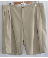 BOCA CLASSICS BEIGE SHORTS SZ 40 INSEAM 10 #8543 - £8.07 GBP