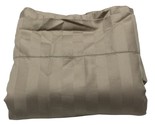 Damask by Charter Club King Size Flat Pima Cotton Sheet Taupe Beige No F... - £19.53 GBP