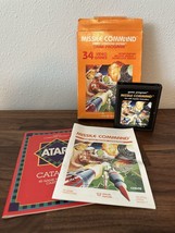 Missile Command Game (Atari 2600, 1980) CIB, Complete In Box - £15.71 GBP