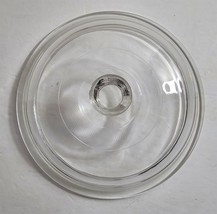Vintage Pyrex L22 Clear Glass 7 3/4&quot; Round Casserole Crockpot Replacement Lid #3 - £14.77 GBP