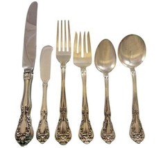 Chateau Rose by Alvin Sterling Silver Flatware Set for 8 Service 60 Pieces - £2,290.99 GBP