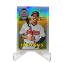 Topps 2018 Heritage Jose Ramirez #THC291 Refractor 267 /569 Cleveland Guardians - £10.76 GBP