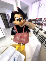 Vintage Applause Minnie Mouse 10&quot; Plush Doll 1981 - £23.38 GBP